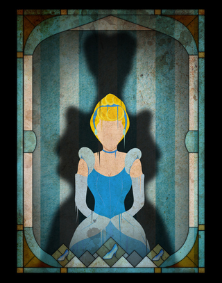 Illustration for article titled In Art Prints, Disney Villains Menace as Shadows